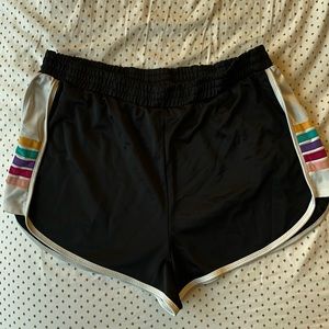 Rainbow Stripe Shorts